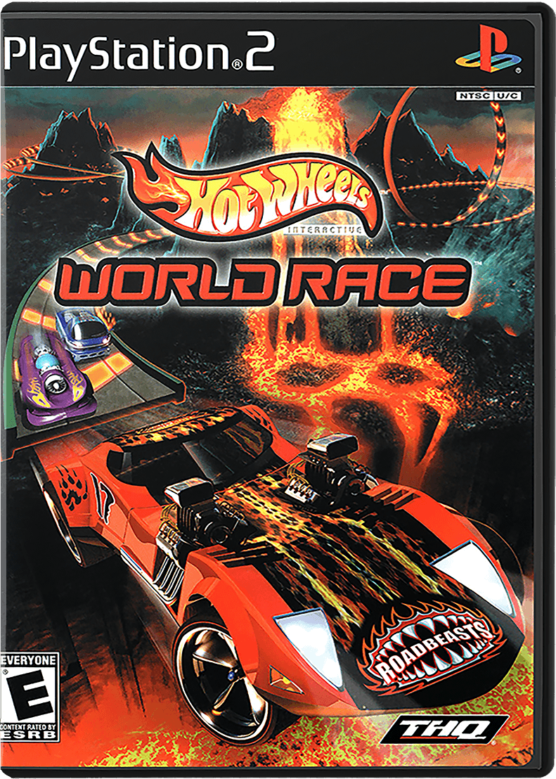 Hot Wheels World Race box art for Playstation 2